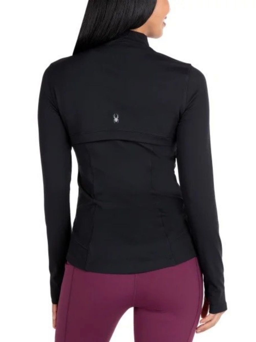 Spyder Women's Black Active Zip Yoga Jacket - Size M